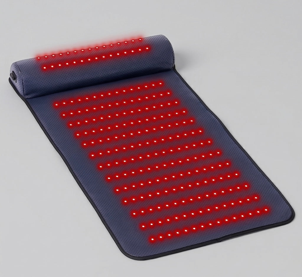 LumiRecovery | Red Light Therapy Mat with Neck Support