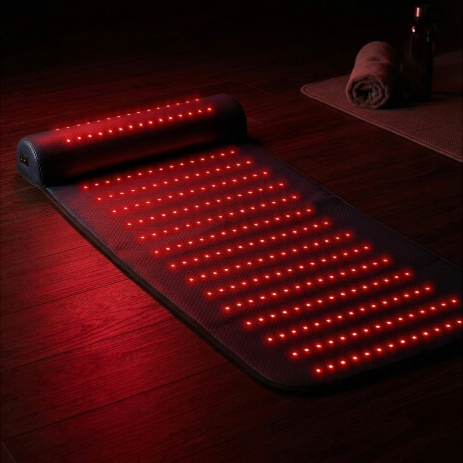 LumiRecovery | Red Light Therapy Mat with Neck Support