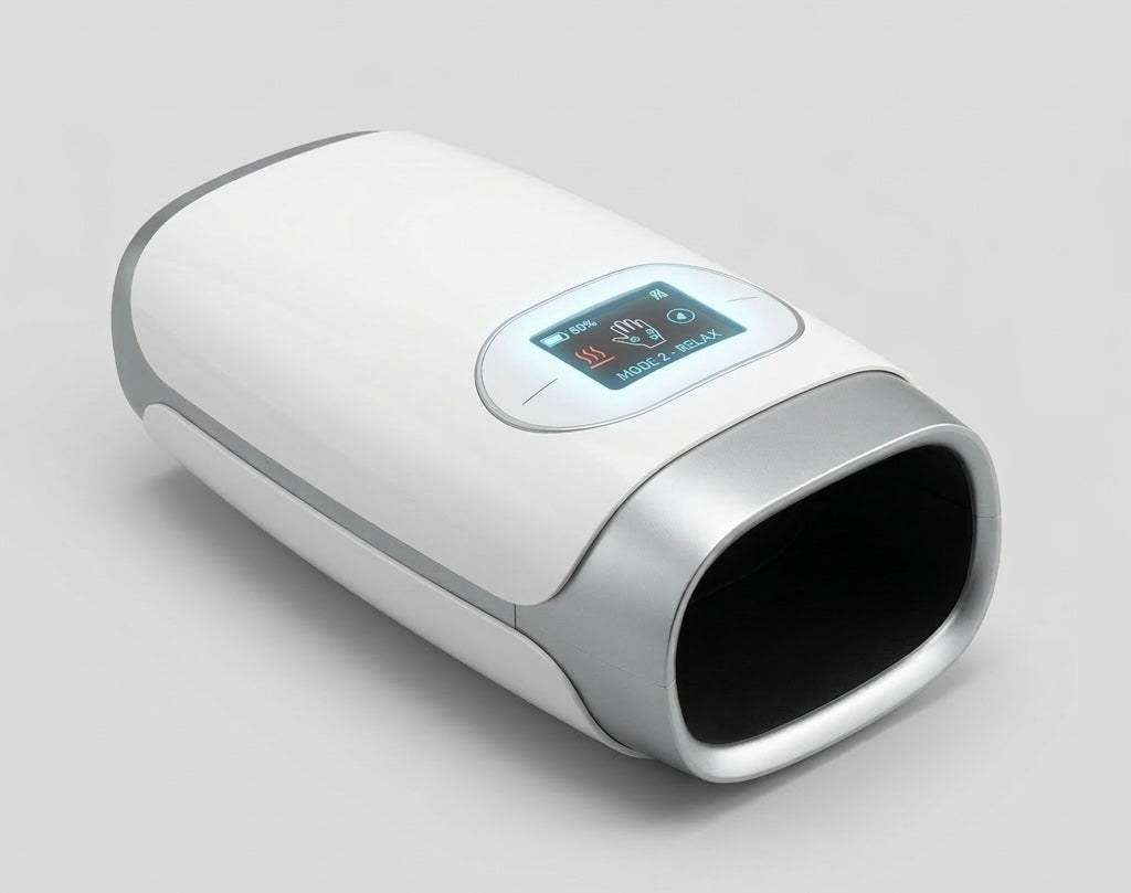 Velora | Cordless Hand Massager with Heat & Compression Therapy
