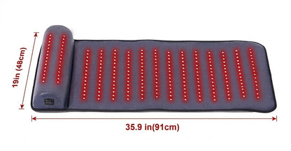 LumiRecovery | Red Light Therapy Mat with Neck Support