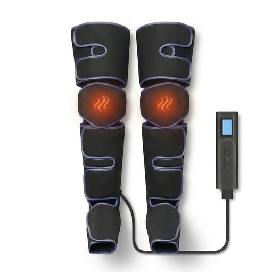 LumiRecovery | Air Compression Leg Recovery System | Heat & Adjustable Intensity