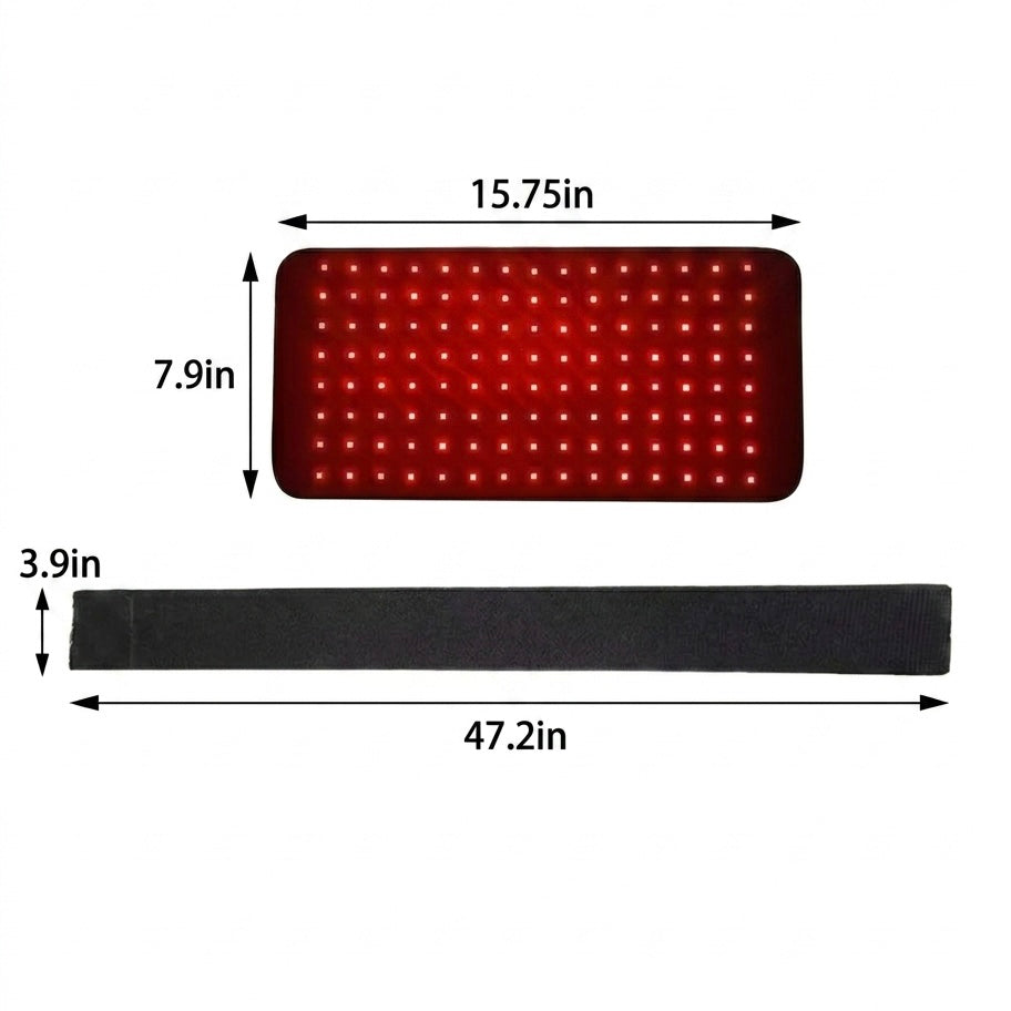 LumiRecovery Infrared Light Belt for back, joints and abdomen