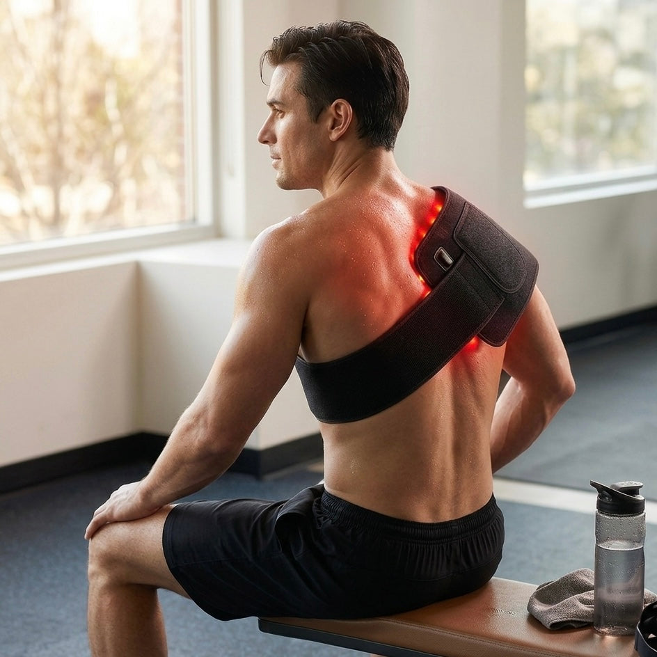 LumiRecovery Infrared Light Belt for back, joints and abdomen
