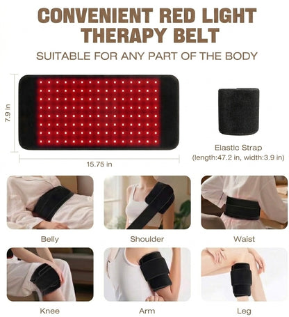 LumiRecovery Infrared Light Belt for back, joints and abdomen