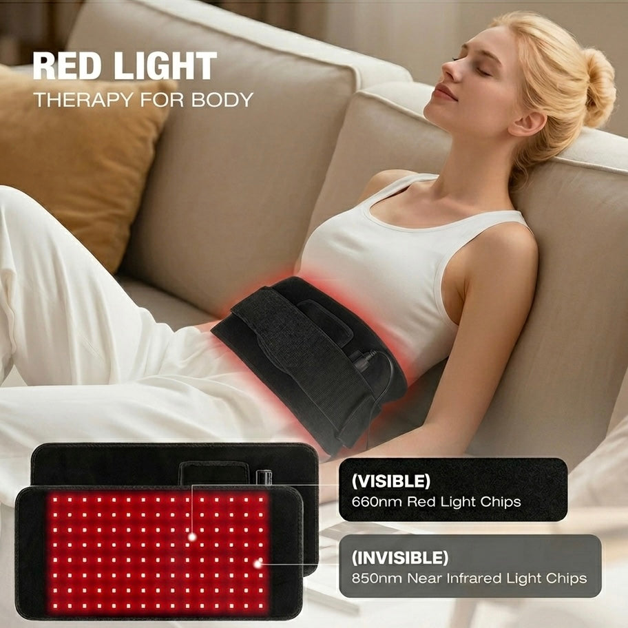 LumiRecovery Infrared Light Belt for back, joints and abdomen