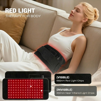 LumiRecovery Infrared Light Belt for back, joints and abdomen
