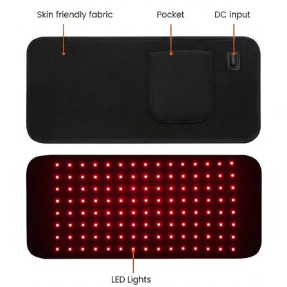LumiRecovery Infrared Light Belt for back, joints and abdomen