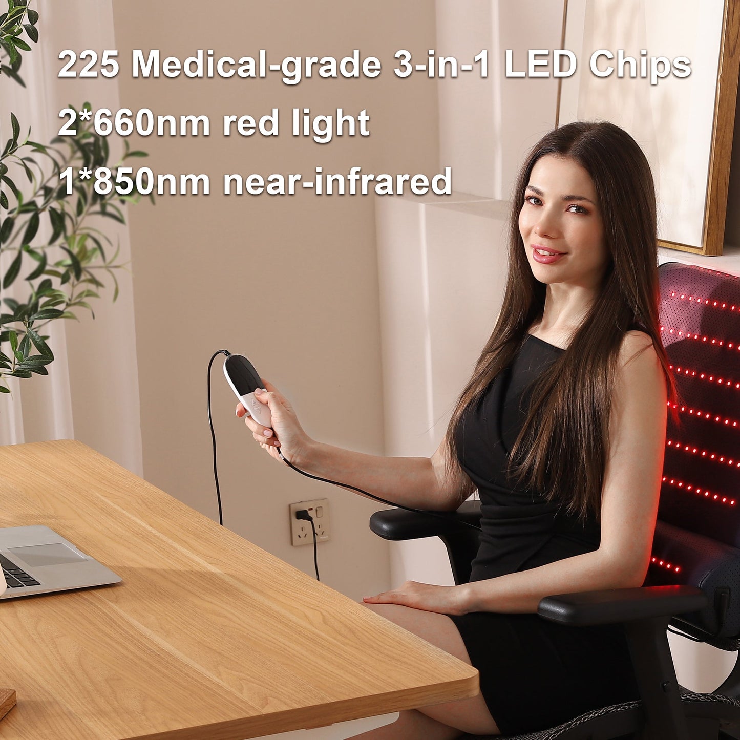 LumyHealth | Red Light Therapy Mat with Neck Support for Full-Body Relaxation 3