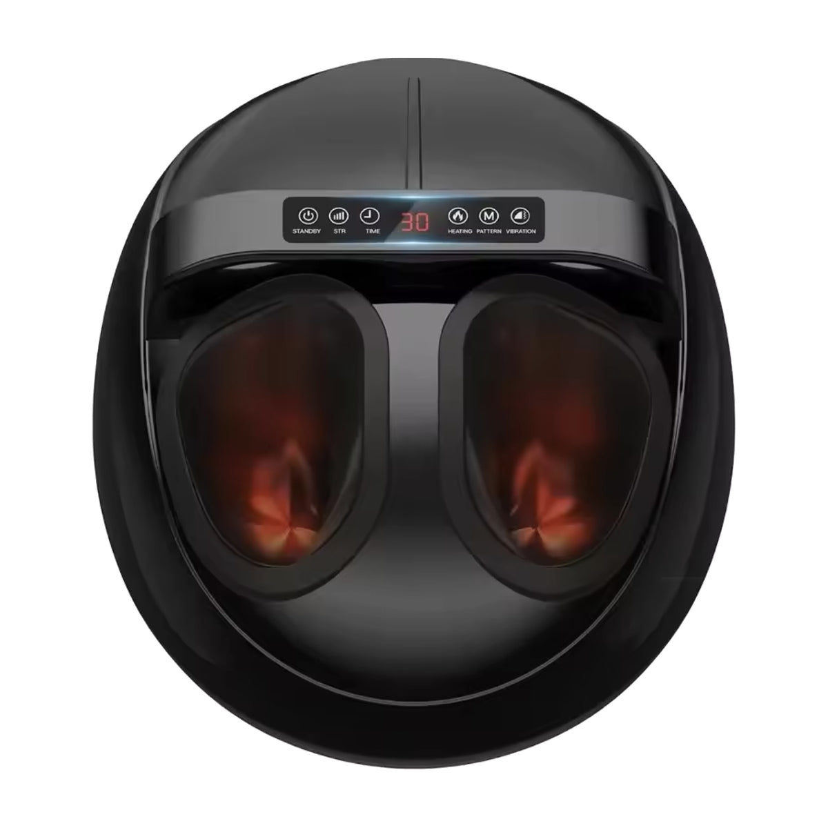 Full-wrap shiatsu foot massager for foot pain relief with kneading, air compression, heat, vibration and remote control