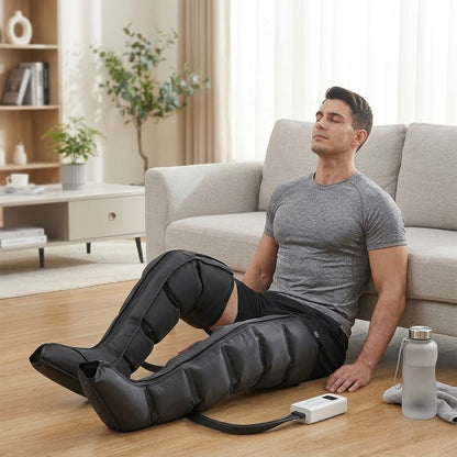 LumiRecovery 360 Air Compression Leg Massager for calves and thighs