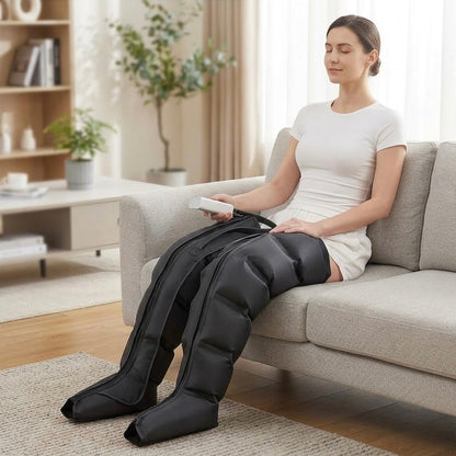 LumiRecovery 360 Air Compression Leg Massager for calves and thighs