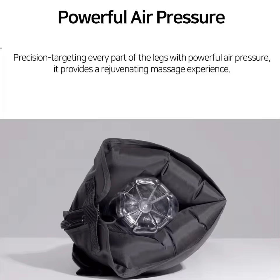 LumiRecovery 360 Air Compression Leg Massager for calves and thighs