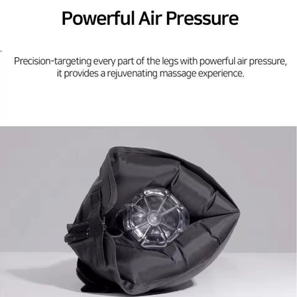 LumiRecovery 360 Air Compression Leg Massager for calves and thighs