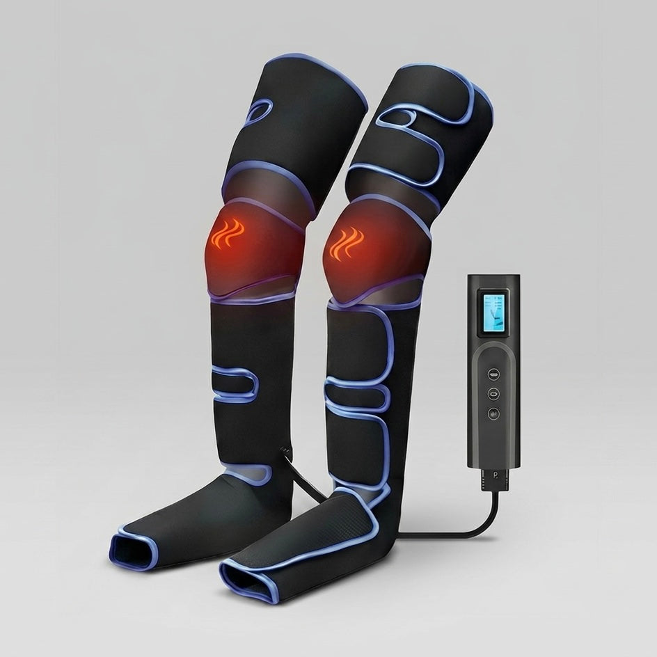 LumiRecovery Air Compression Leg Recovery System with heat and adjustable intensity