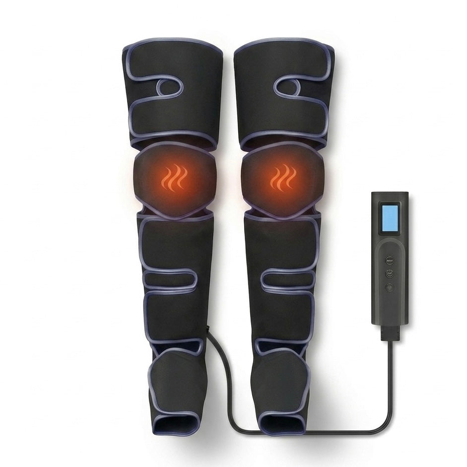 LumiRecovery Air Compression Leg Recovery System with heat and adjustable intensity