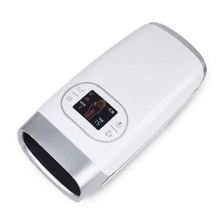 LumiRecovery Cordless Hand Massager with Heat and Compression Therapy