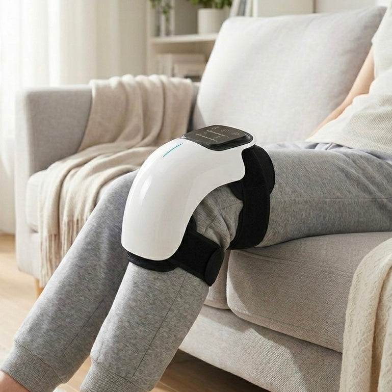 LumiRecovery Knee Massager with Heat Vibration and Infrared Therapy