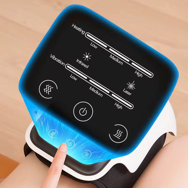 LumiRecovery Knee Massager with Heat Vibration and Infrared Therapy