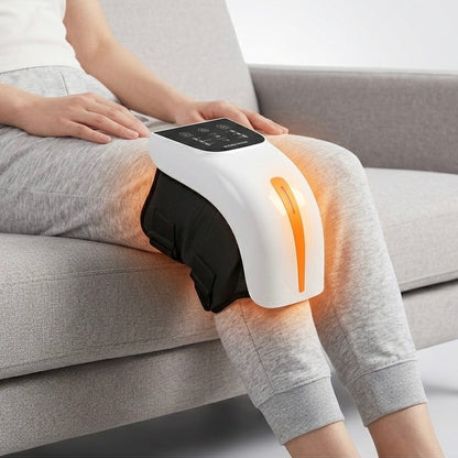 LumiRecovery Knee Recovery System with Heat Vibration and Red Light Therapy