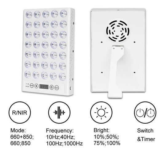 LumiRecovery Pro Light Panel Red and Near-Infrared Light Therapy Device