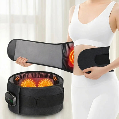 LumiRecovery Red Light Back Recovery Belt with infrared heat and vibration
