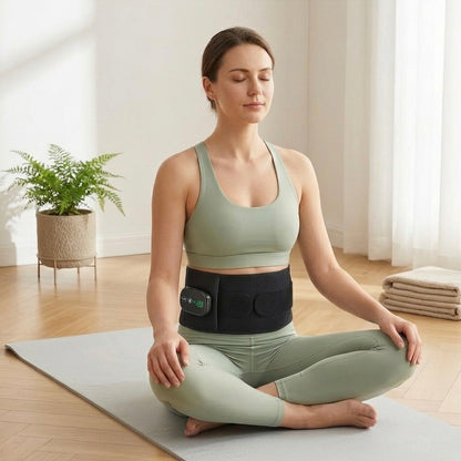 LumiRecovery Red Light Back Recovery Belt with infrared heat and vibration