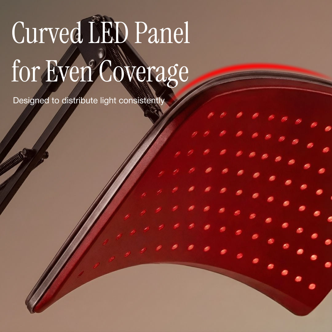 LumiRecovery Red Light Therapy Lamp with Detachable Wrap for Targeted Relief