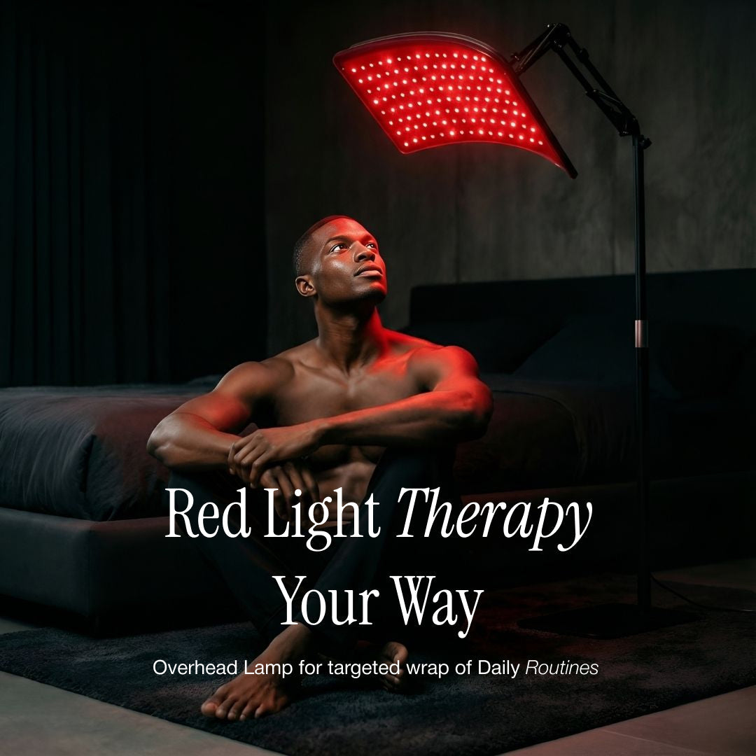 LumiRecovery Red Light Therapy Lamp with Detachable Wrap for Targeted Relief