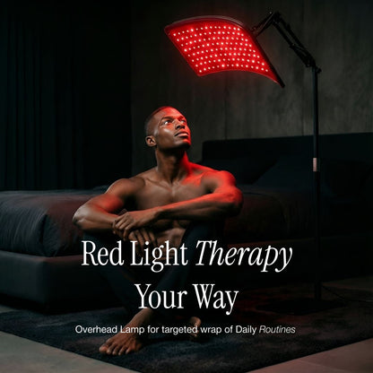 LumiRecovery Red Light Therapy Lamp with Detachable Wrap for Targeted Relief