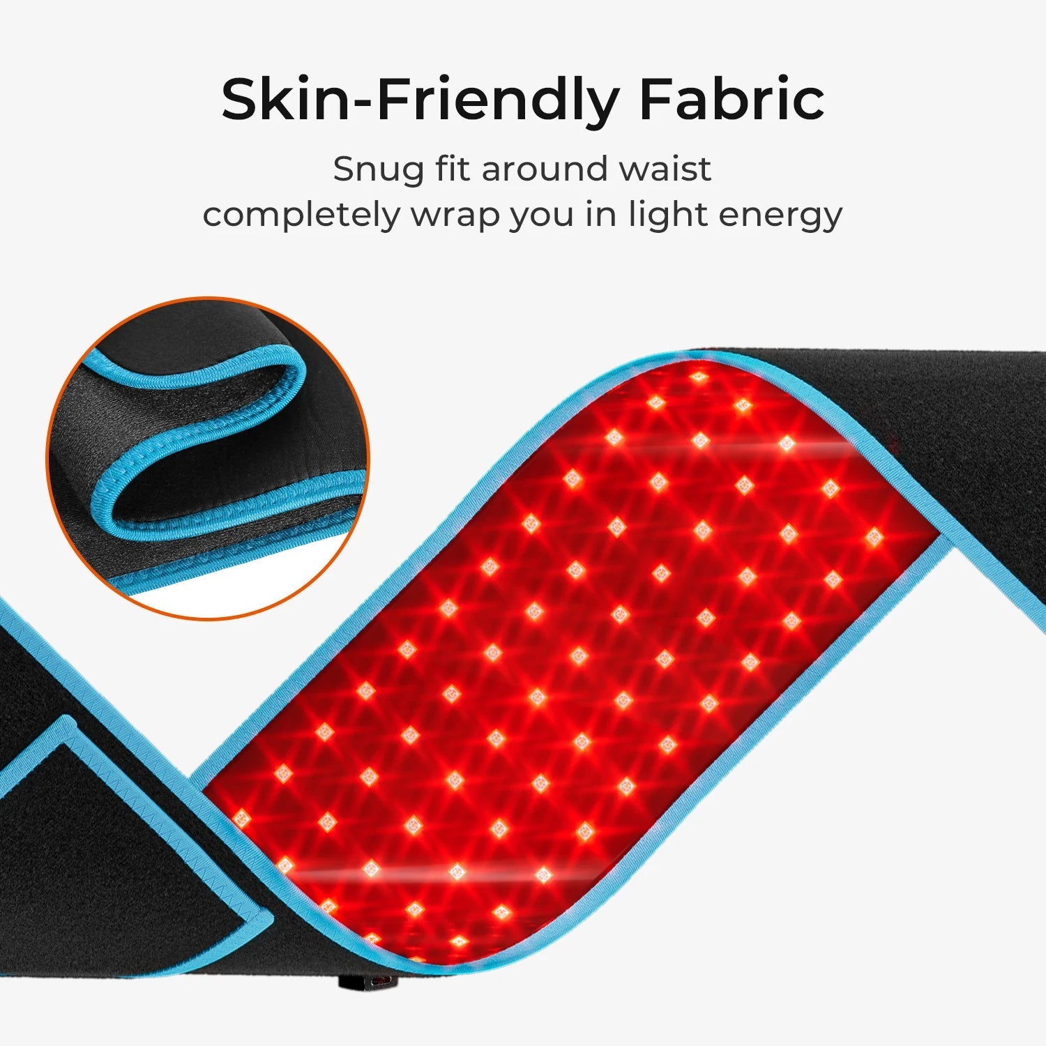 LumiRecovery Red Light Therapy Wrap with Dual Wavelength Pain Relief