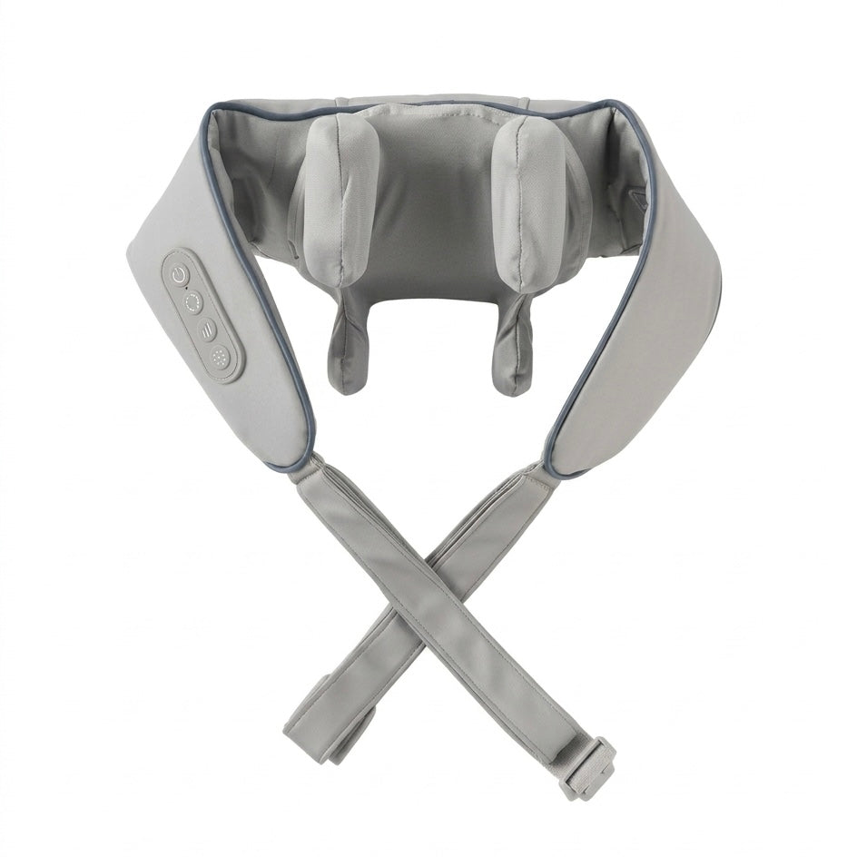 LumiRecovery Neck Massager – 4 Techniques Kneading Pushing Pinching and Pressure