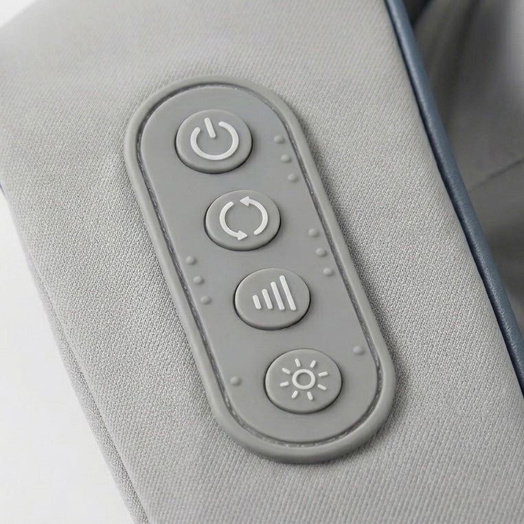 LumiRecovery Neck Massager – 4 Techniques Kneading Pushing Pinching and Pressure