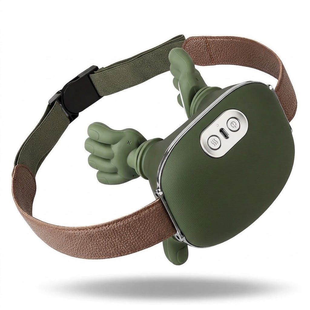 Wireless neck and shoulder massager with extended finger heads and 4D kneading for home and office