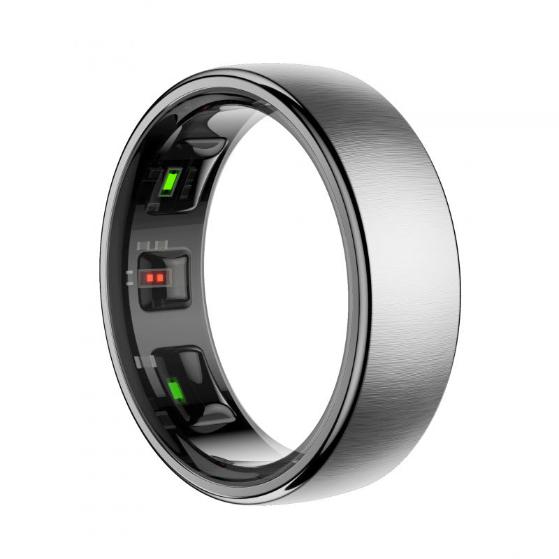 Smart ring health tracker for sleep, heart rate, blood oxygen and temperature with wireless charging case