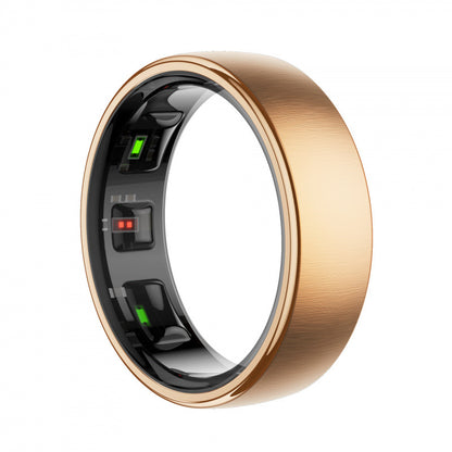 Smart ring health tracker for sleep, heart rate, blood oxygen and temperature with wireless charging case